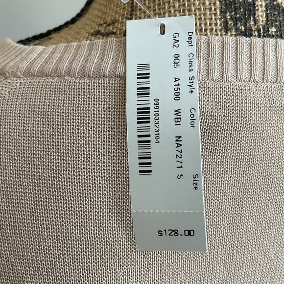 J.CREW Flower Sleeve Knitted Sweater Size S NWT, Retail $128 - Picture 7 of 9